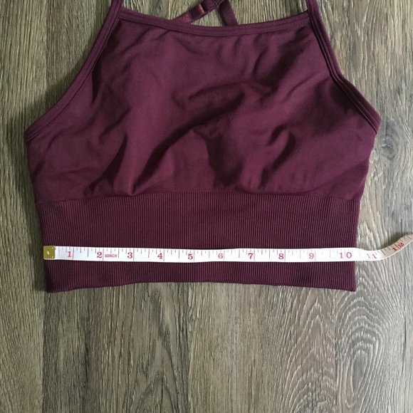 Lululemon Ebb To Street Bra Long Line Dark Adobe - Picture 8 of 9